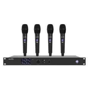 Huain UHF 4 Channels Wireless Handheld Microphone HY-M2004
