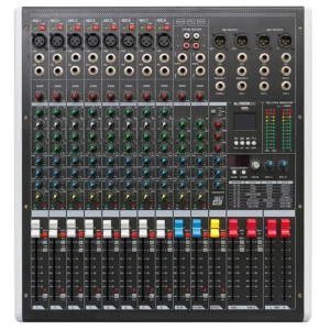 Huain 12-Channel Two-Group Analog Audio Mixer HY WM1202