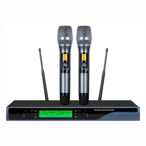 Huain UHF Multi-channel Dual Channel Design Wireless Handheld Microphone HY-U1602MS